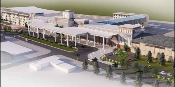 Rendering of the redeveloped Kollam railway station; image courtesy of Ministry of Railways