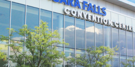 The event will be held at the Niagara Falls Convention Centre; image courtesy of the Niagara Falls Convention Centre. 