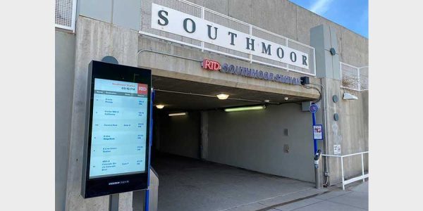 RTD-DENVER EXPANDS CRIME PREVENTION PROGRAM TO ADDITIONAL ELEVATORS Southmoor Station was one of the elevator security program's pilot stations; image courtesy of RTD-Denver.