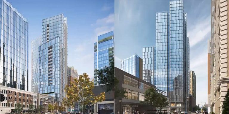 Renderings Revealed for Updated Mixed-Use Development In Chicago