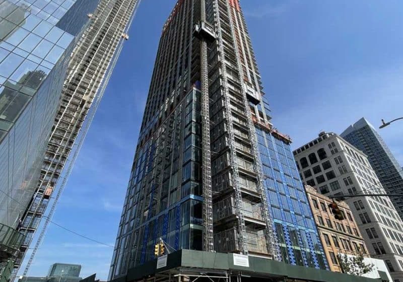 Residential Skyscraper with TKE VT Tops Out In Hudson Yards