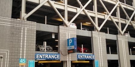 45 North Market Street parking garage; image courtesy of ParkMe