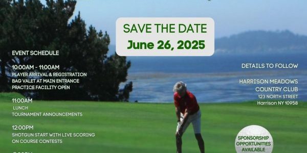 SAVE THE DATE LOUIS J. MEZZO MEMORIAL GOLF OUTING 2025