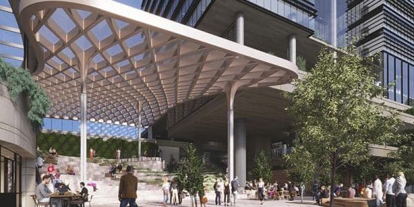Box Hill North masterplan; image © Bates Smart