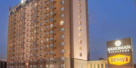 The meetings will be held at the Sandman Signature Mississauga Hotel and virtually; image courtesy of Sandman Hotel Group. 
