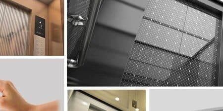 Upgraded features of the new models; images courtesy of Sigma Elevator