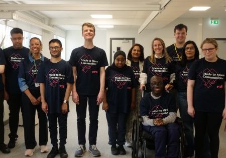 The winning team from Linden Lodge School; image courtesy of Otis