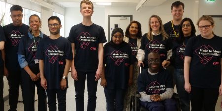 The winning team from Linden Lodge School; image courtesy of Otis