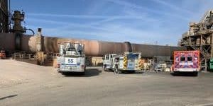 Seven Rescued from Cement Plant Elevator