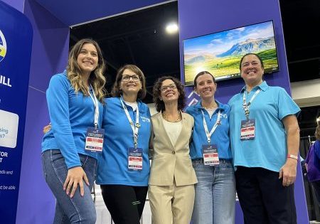 The NEII team with Chelle Travis, SkillsUSA executive director (center