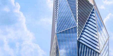 Soon To Be Completed Paris Tower Gets Colorful Exterior