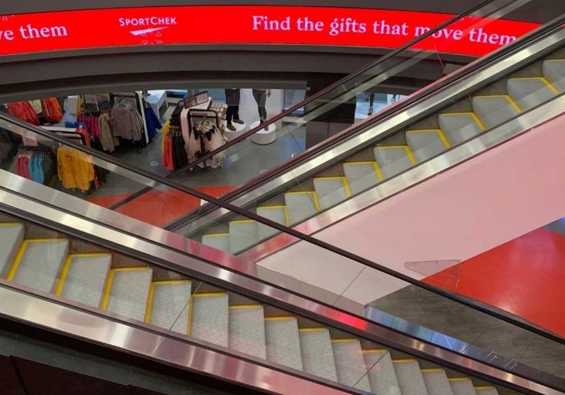 Two escalators were replaced using the Schindler Intruss Solution.