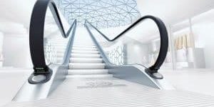 Sterilizing Technology Undergoes Test on U.K. Escalator