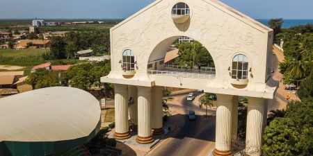 The Arch 22 in Banjul, Gambia; photo by Hannu Sääskilahti for Wikipedia