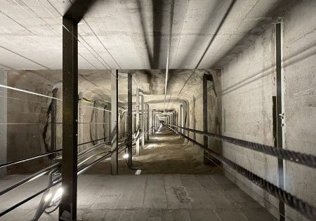 Elevator shaft at Carlsbad Caverns; image courtesy of TKE 