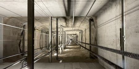 Elevator shaft at Carlsbad Caverns; image courtesy of TKE 