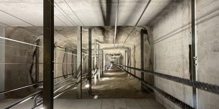 Elevator shaft at Carlsbad Caverns; image courtesy of TKE 