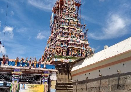 Swamimalai temple; photo by பா.ஜம்புலிங்கம் for Wikipedia