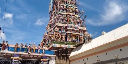 Swamimalai temple; photo by பா.ஜம்புலிங்கம் for Wikipedia