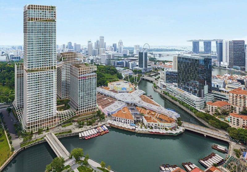 Tallest Residential Development on Singapore River Revealed