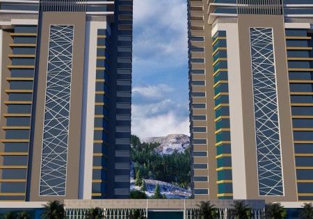Artist's impression of Tanzania Twin Towers in Nairobi; image courtesy of Tanzania Ministry of Foreign Affairs