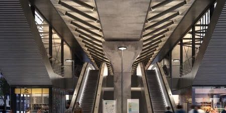 Escalators feature big in the planned upgrade; image © Weston Williamson+Partners.