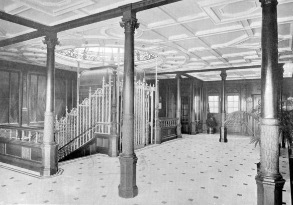 The First Ocean Liner Passenger Lift