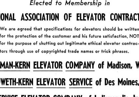 The National Association of Elevator Contractors 1950-1974- Building Community