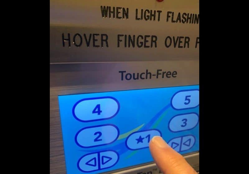 Touchless Keypad Installed In Canadian City’s Elevator