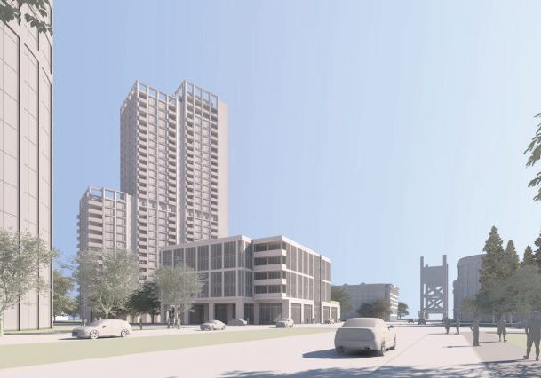 Tower, Two Adjacent Buildings Planned In Sacramento