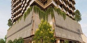 Tower With Design Style Proposed for Brisbane, Australia