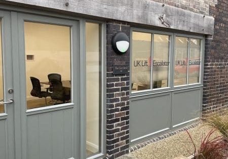 The new Birmingham office; image courtesy of UK Lift & Escalator Co. Ltd. 