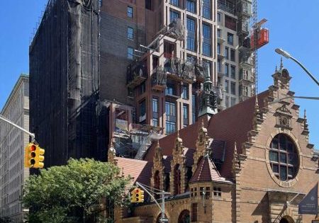 Upper West Side Tower with Fujitec Elevators Near Completion