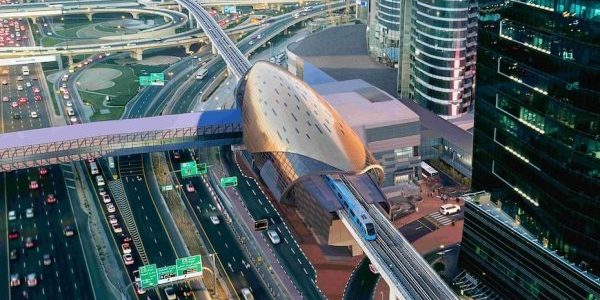 Inspired by the form of a seashell, the architectural integrity of the station will be maintained; image courtesy of Dubai Media Office/RTA.