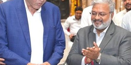 Ribbon cutting for the Ahmedabad warehouse; image courtesy of Wittur India