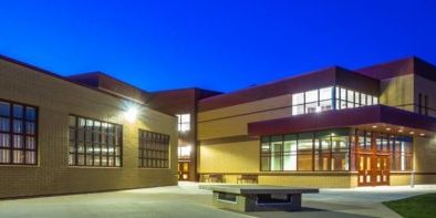 École secondaire Thunder Basin ; image gracieuseté de Sampson Construction