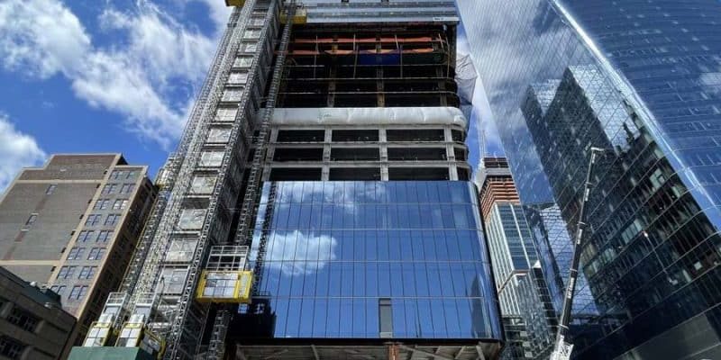 Work Continues at Two Manhattan West