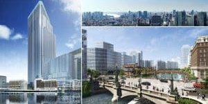 Work Starts On Tokyo’s Nihonbashi River Tower