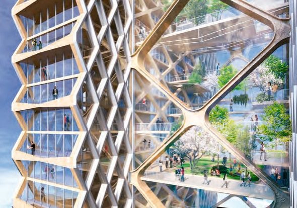 Worlds-Tallest-Timber-Tower-Planned-in-Chicago