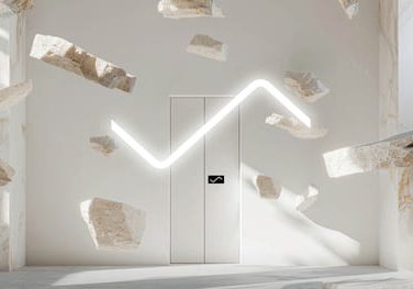Schindler’s uniarrow is a distinctive “wave” control that offers intuitive operation.