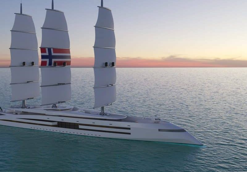 Yacht Design Includes “Sky Elevator”