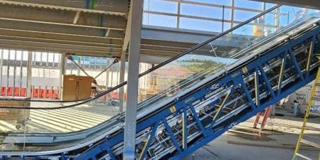 The new escalator; image courtesy of Otis